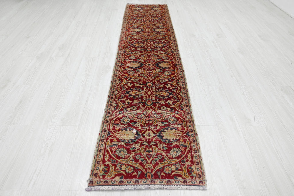 red Runner rug 2' 0" x 9' 8"