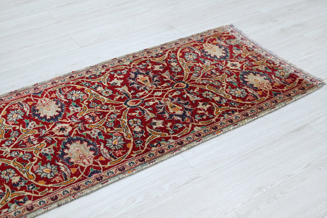red Runner rug 2' 0" x 9' 8"