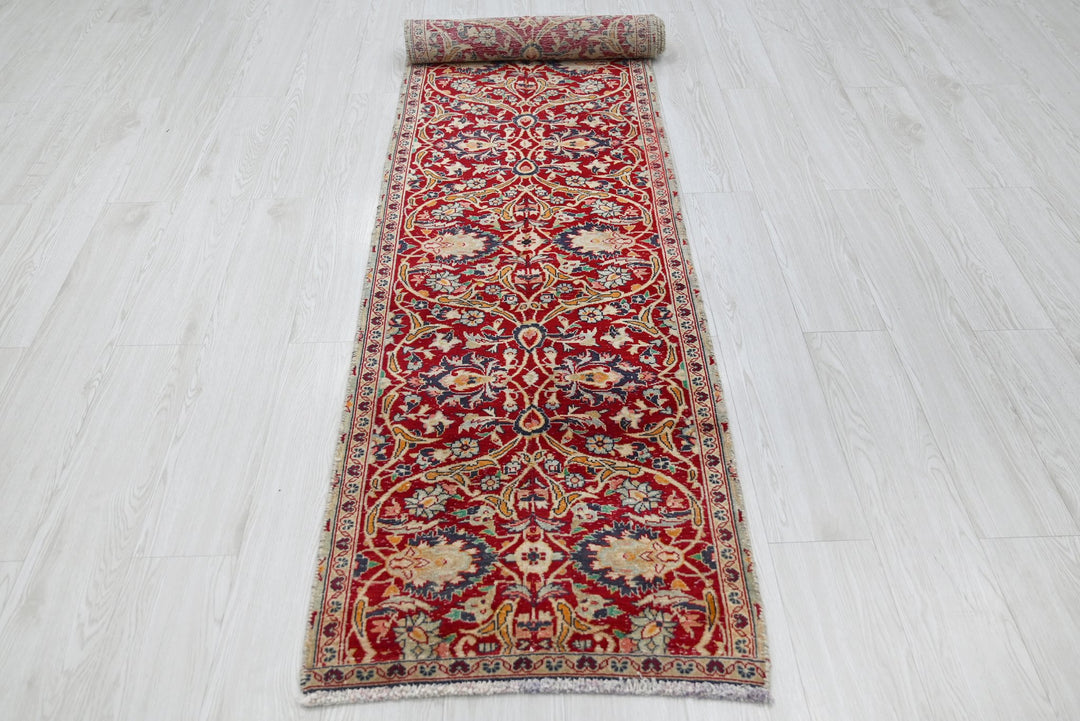 red Runner rug 2' 0" x 9' 8"