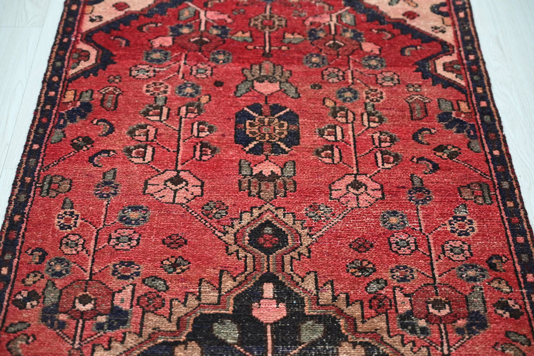 red Runner rug 2' 9" x 9' 0"
