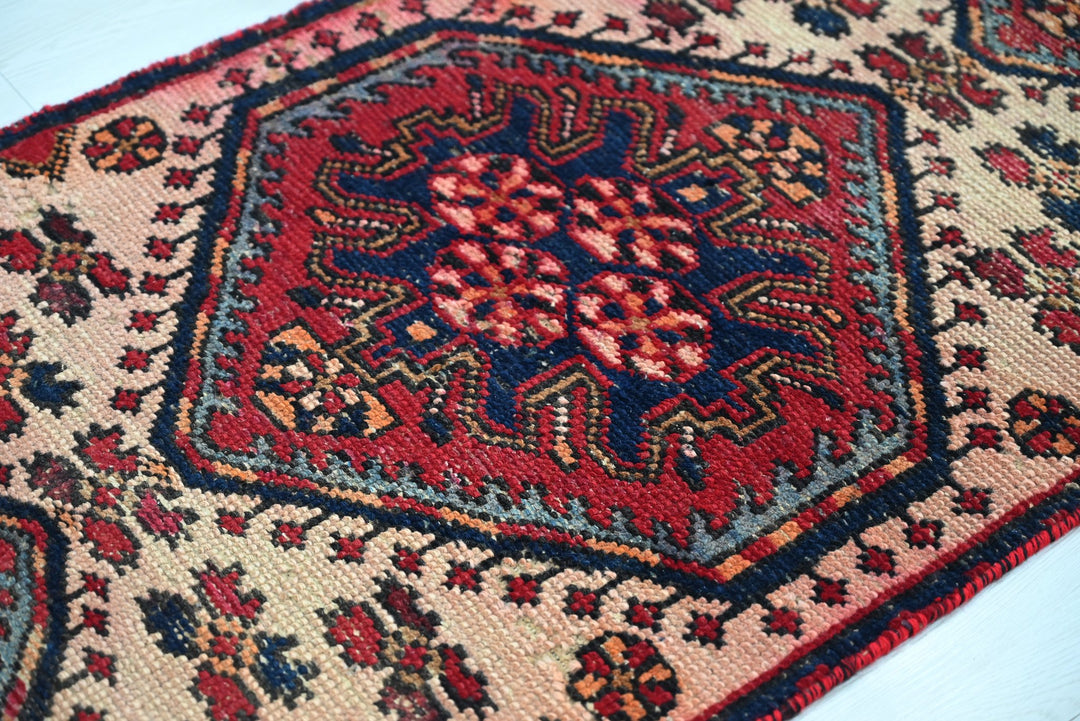 brown Runner rug 2' 2" x 9' 2"