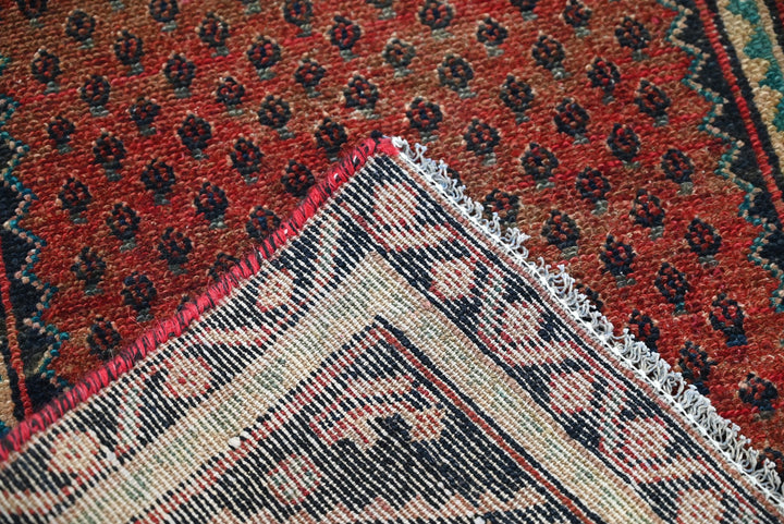 red Runner rug 1' 10" x 9' 4"