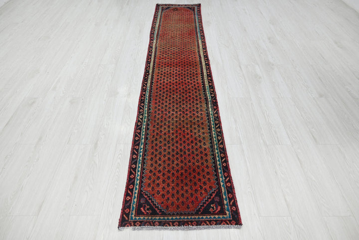 red Runner rug 1' 10" x 9' 4"