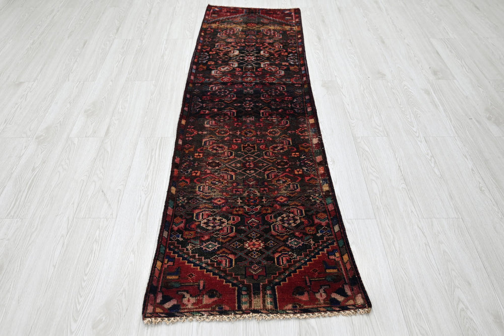 black Runner rug 2' 0" x 7' 1"