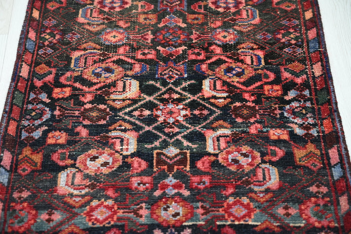 black Runner rug 2' 0" x 7' 1"