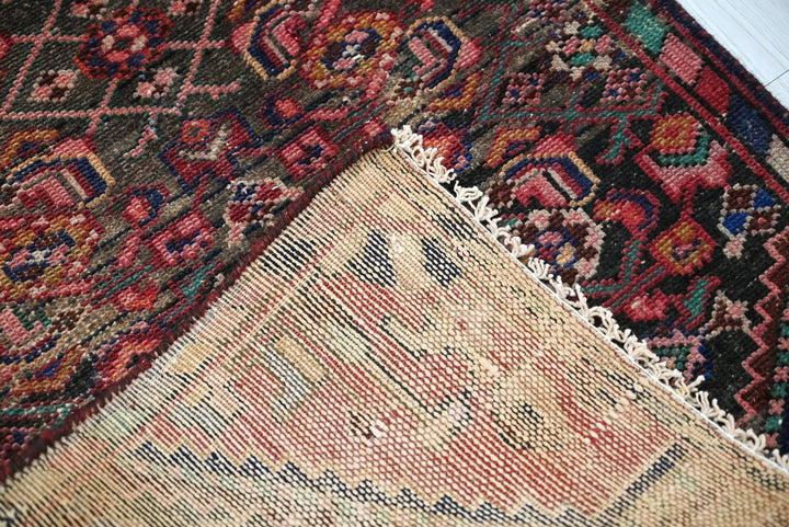 black Runner rug 2' 0" x 7' 1"