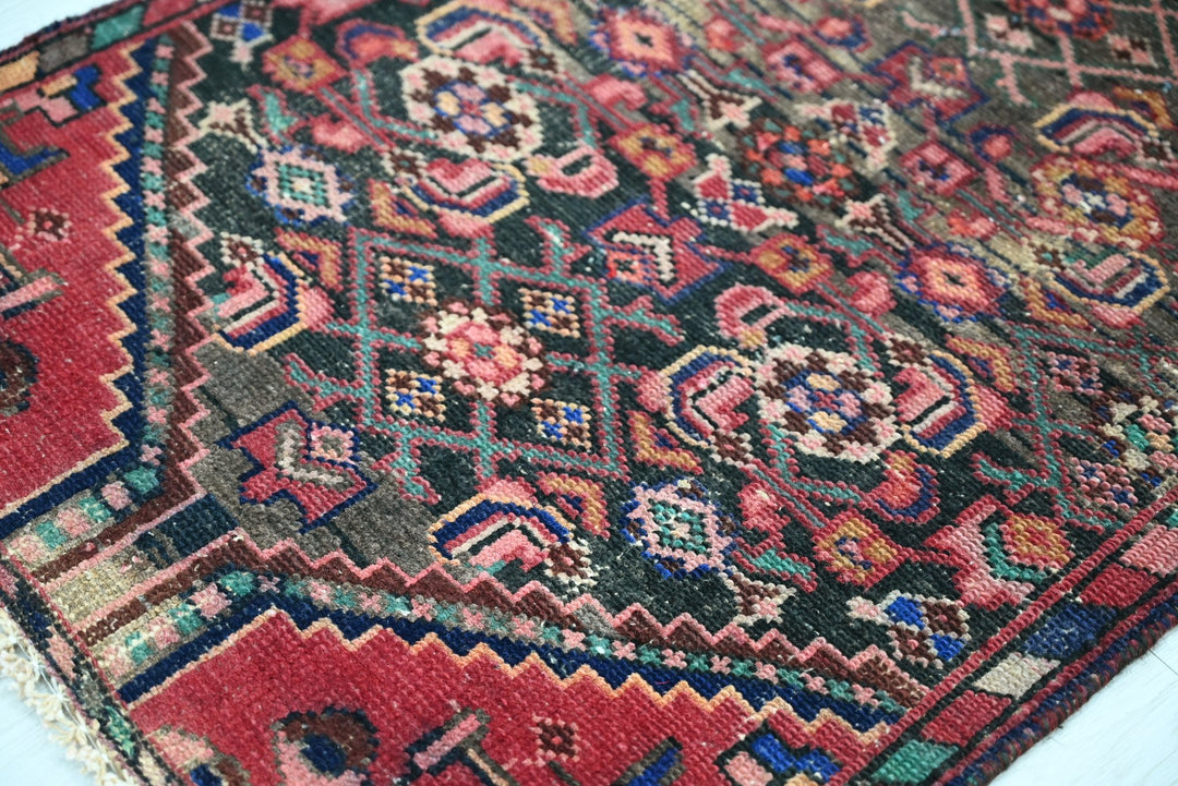black Runner rug 2' 0" x 7' 1"