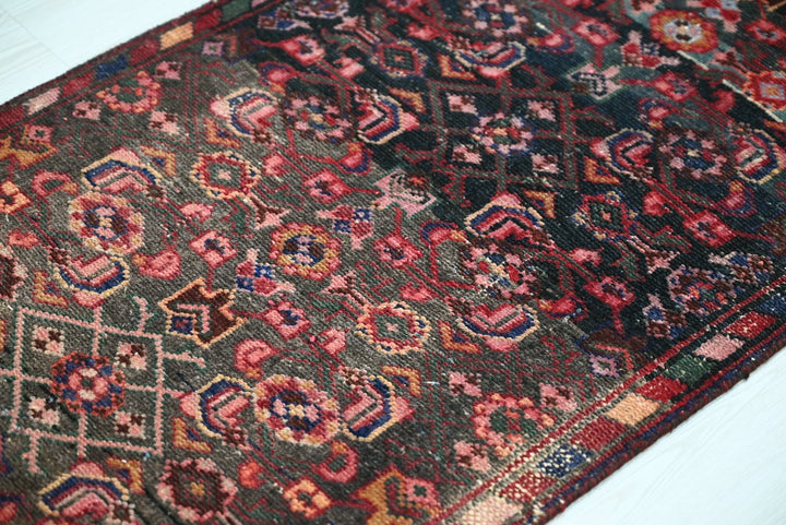 black Runner rug 2' 0" x 7' 1"