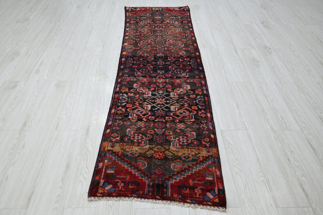 black Runner rug 2' 0" x 7' 1"