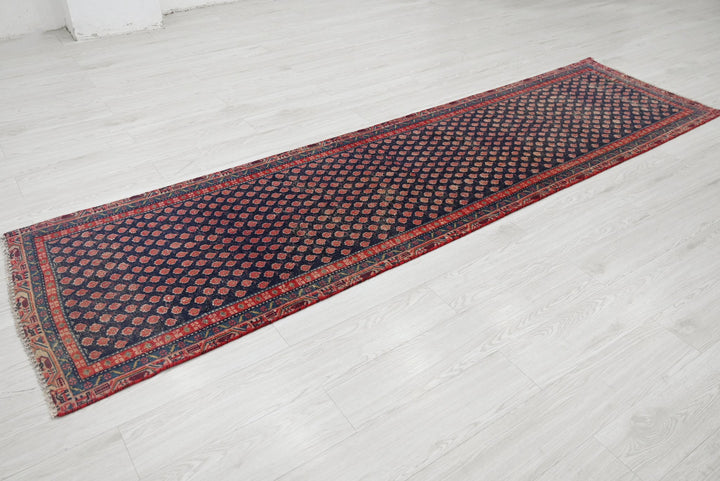 blue Runner rug 2' 6" x 9' 8"