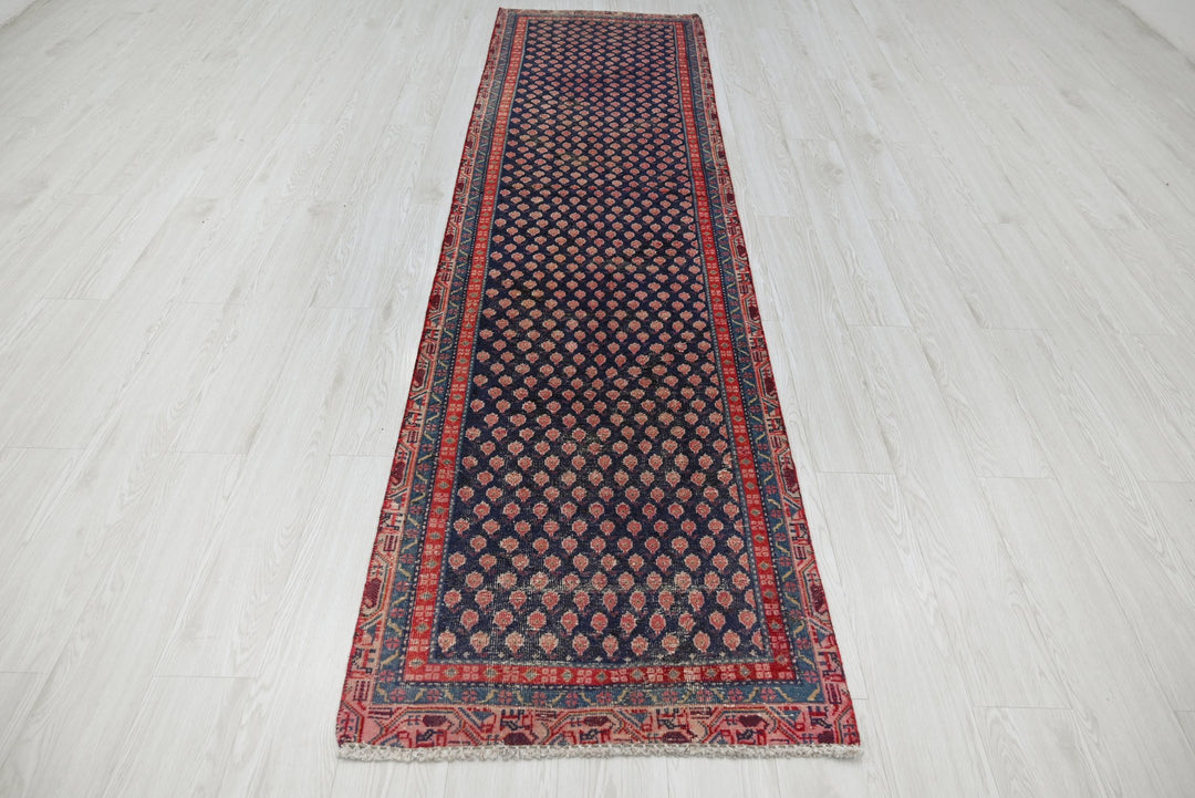 blue Runner rug 2' 6" x 9' 8"