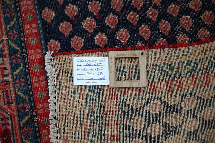 blue Runner rug 2' 6" x 9' 8"