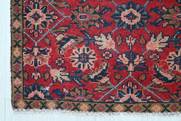 red Runner rug 2' 9" x 7' 8"