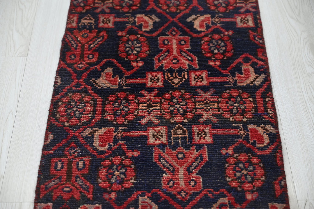 blue Runner rug 1' 8" x 7' 10"