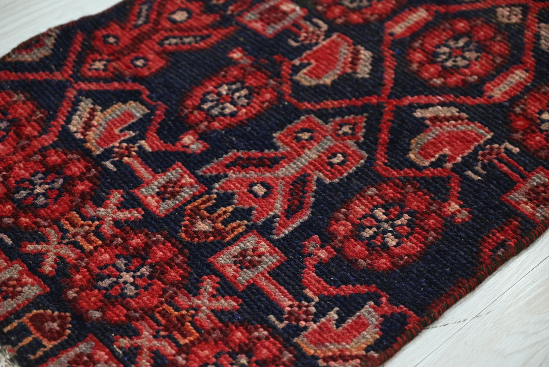 blue Runner rug 1' 8" x 7' 10"
