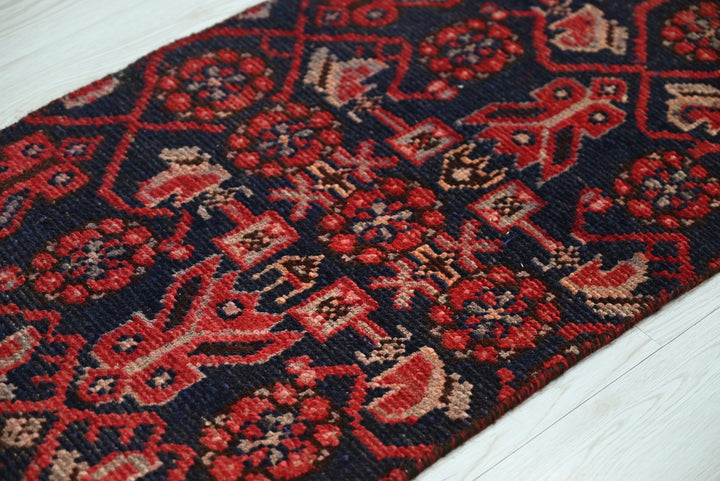 blue Runner rug 1' 8" x 7' 10"