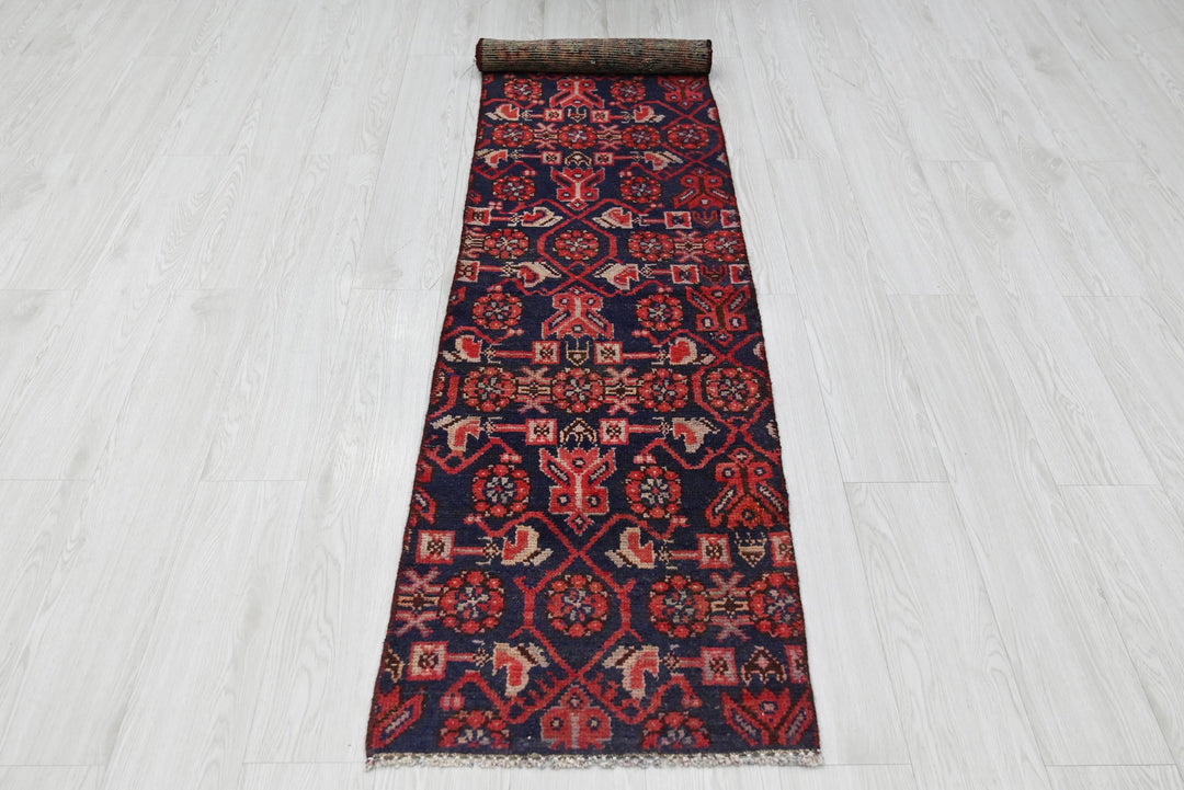 blue Runner rug 1' 8" x 7' 10"