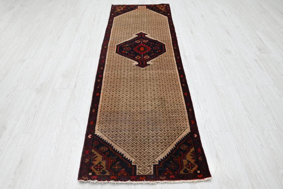 brown Runner rug 2' 4" x 8' 2"