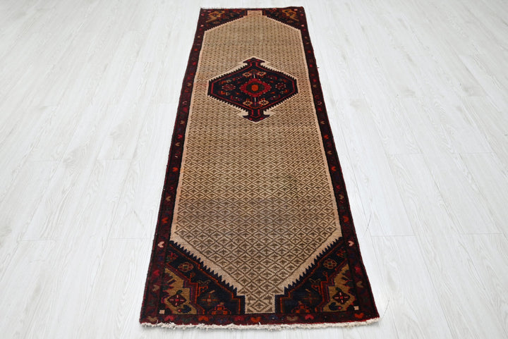 brown Runner rug 2' 4" x 8' 2"