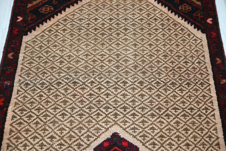 brown Runner rug 2' 4" x 8' 2"