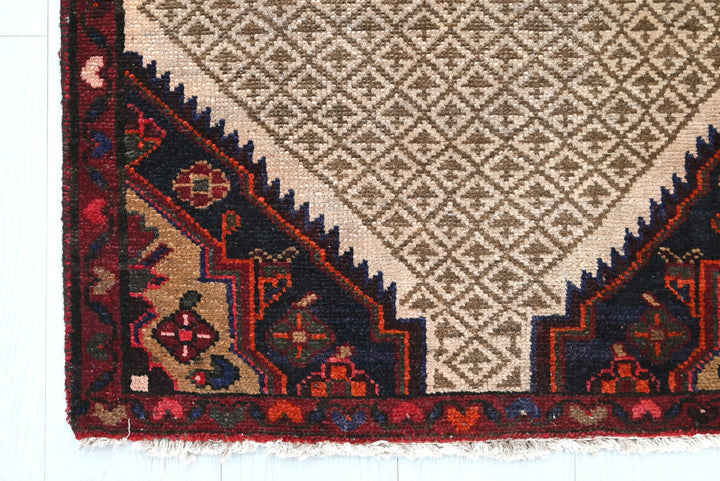 brown Runner rug 2' 4" x 8' 2"
