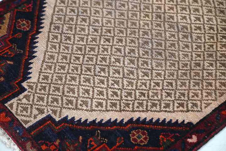 brown Runner rug 2' 4" x 8' 2"