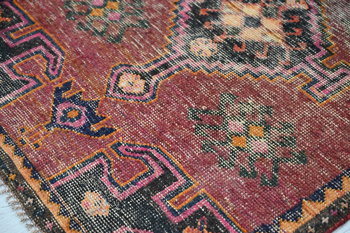 red Runner rug 3' 1" x 7' 10"