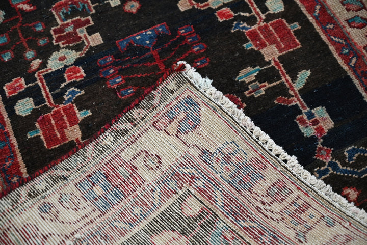 black Runner rug 2' 8" x 8' 10"