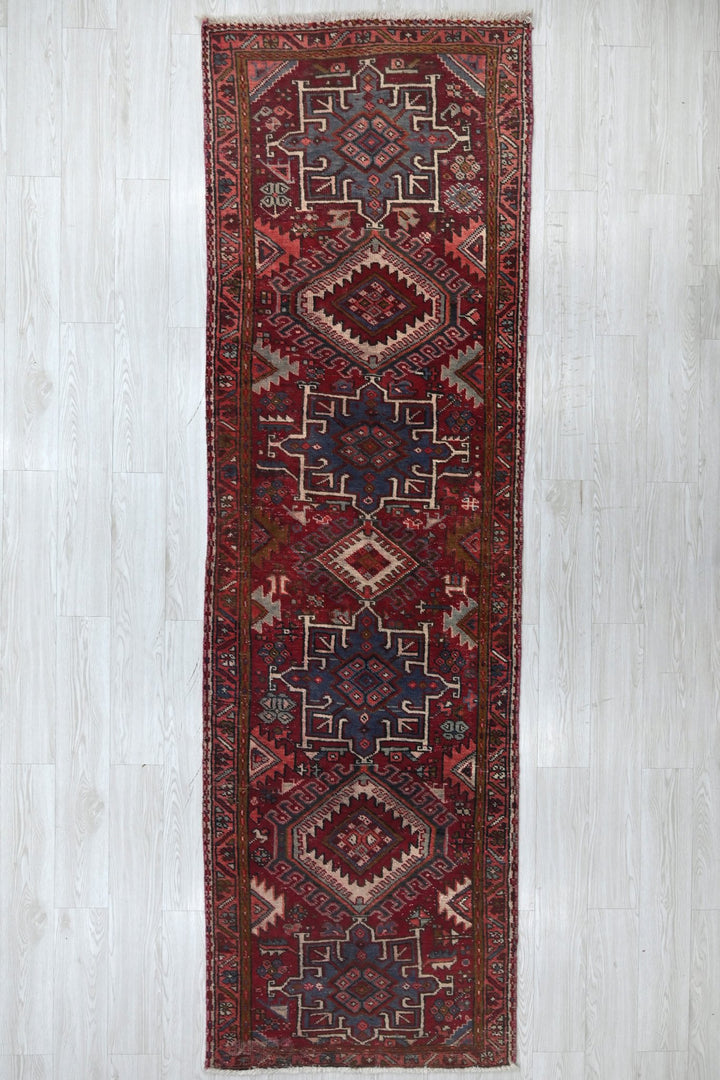red Runner rug 2' 11" x 10' 9"