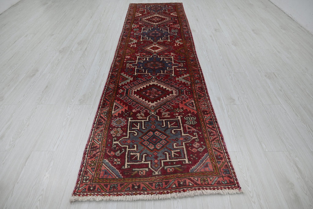 red Runner rug 2' 11" x 10' 9"