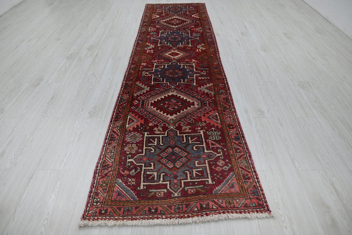 red Runner rug 2' 11" x 10' 9"
