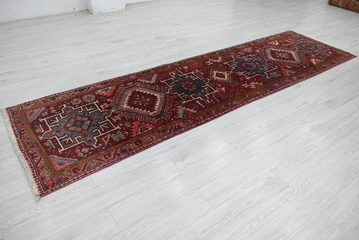 red Runner rug 2' 11" x 10' 9"