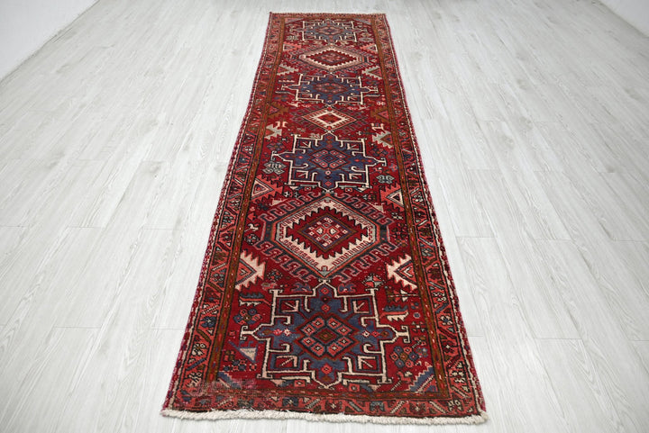 red Runner rug 2' 11" x 10' 9"