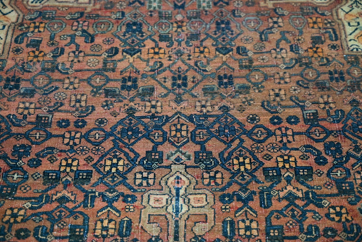 brown Large rug 4' 10" x 10' 6"