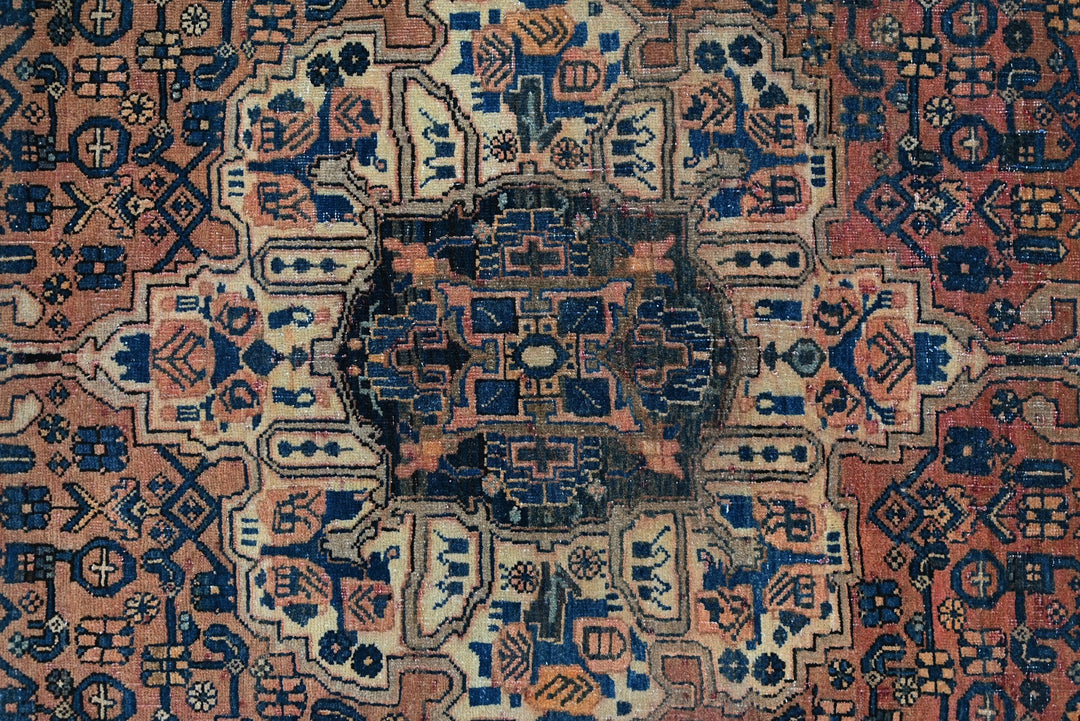 brown Large rug 4' 10" x 10' 6"