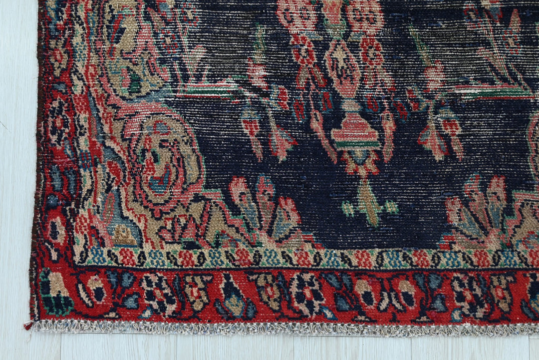 blue Medium rug 2' 9" x 7' 5"