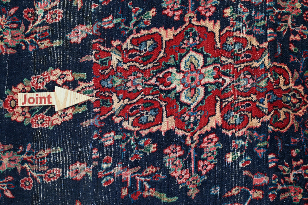 blue Medium rug 2' 9" x 7' 5"
