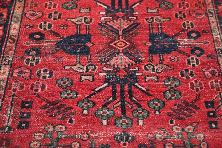 red Runner rug 2' 11" x 9' 1"