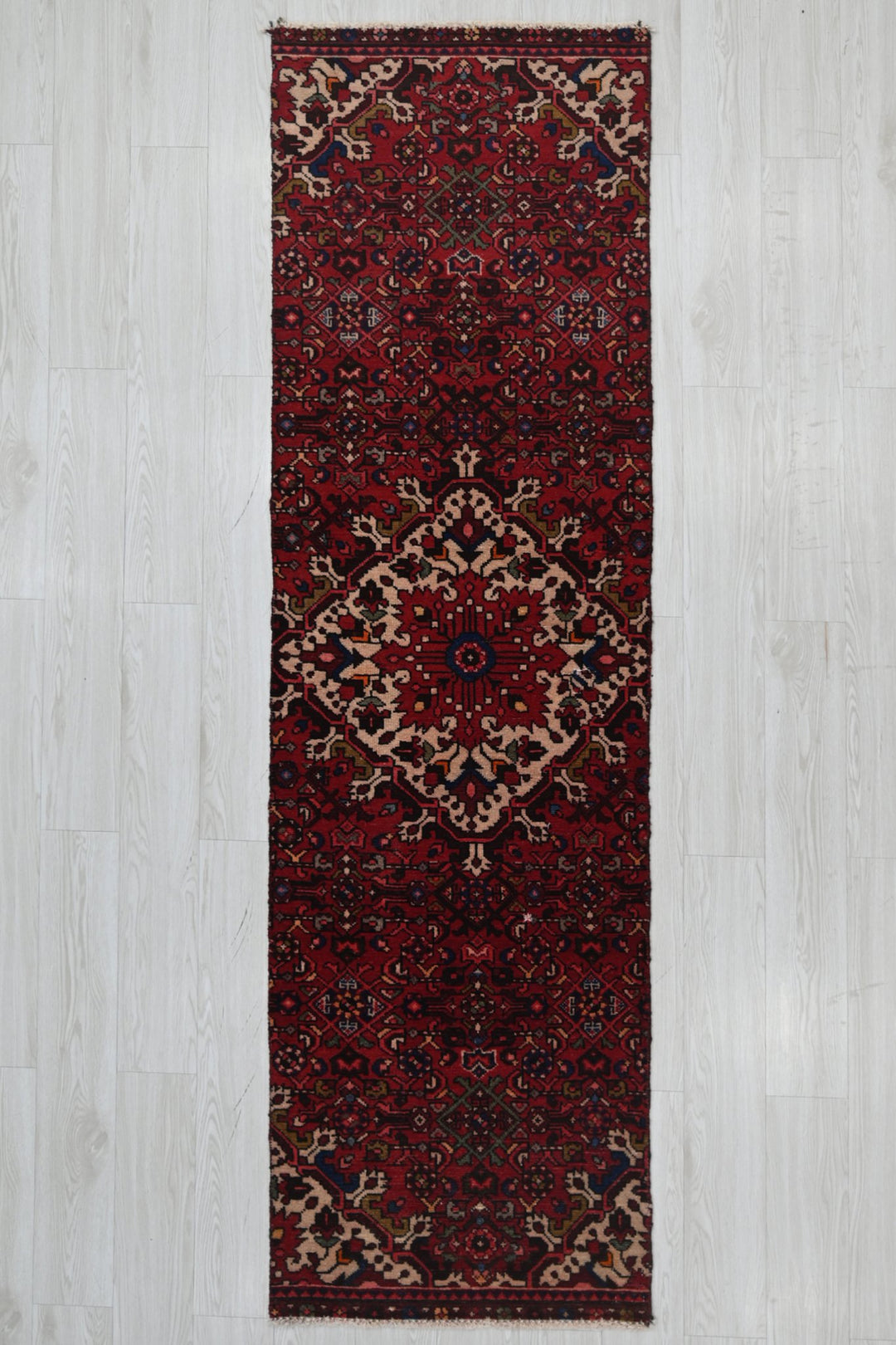 red Runner rug 2' 4" x 8' 3"