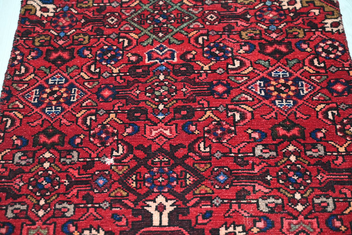 red Runner rug 2' 4" x 8' 3"