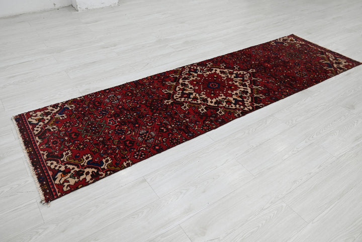 red Runner rug 2' 4" x 8' 3"