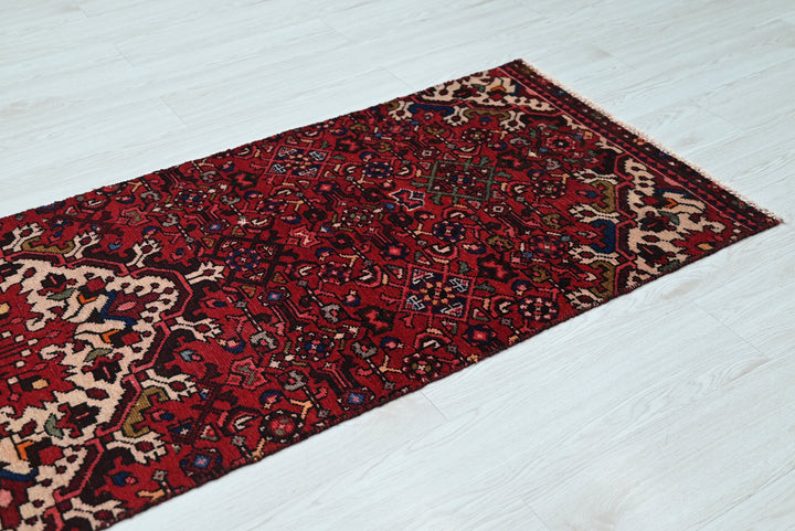 red Runner rug 2' 4" x 8' 3"