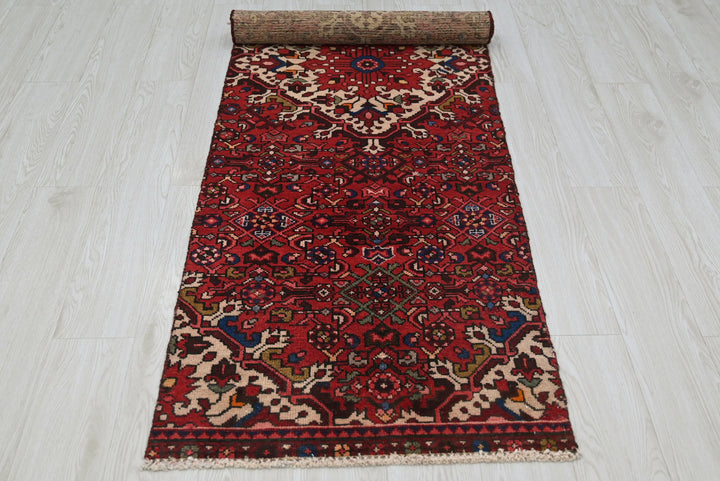 red Runner rug 2' 4" x 8' 3"