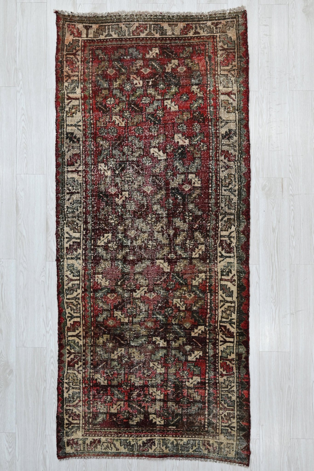 red Runner rug 3' 2" x 7' 7"