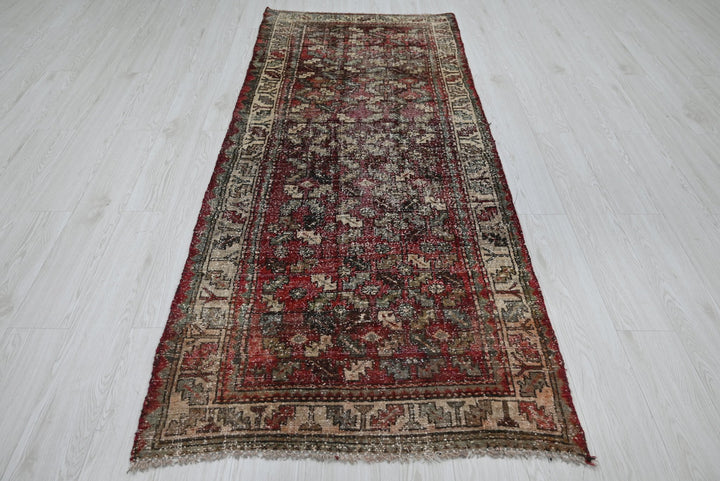 red Runner rug 3' 2" x 7' 7"