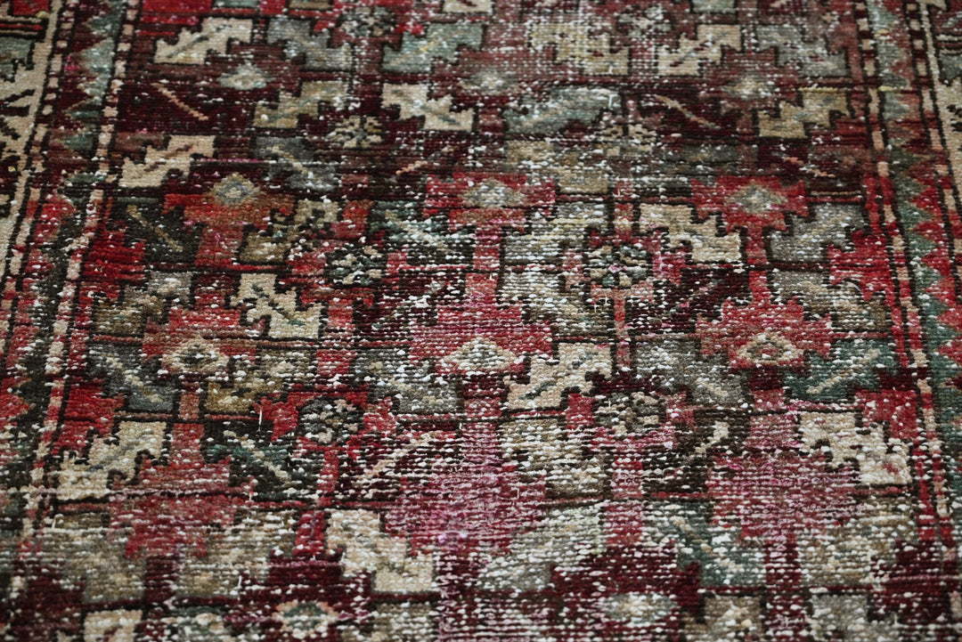 red Runner rug 3' 2" x 7' 7"