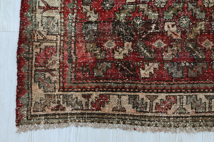 red Runner rug 3' 2" x 7' 7"