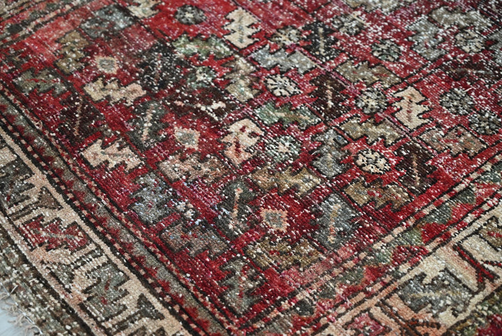 red Runner rug 3' 2" x 7' 7"