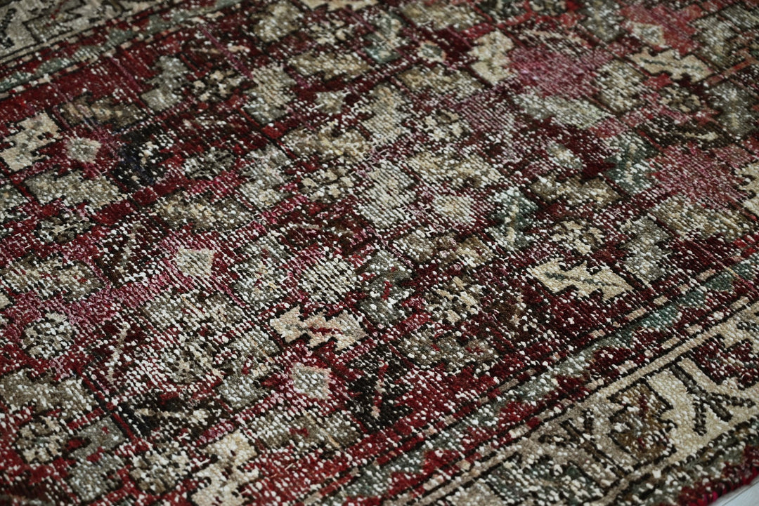 red Runner rug 3' 2" x 7' 7"