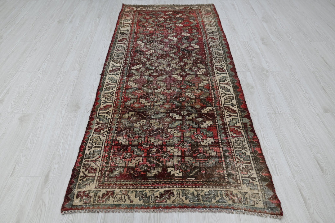 red Runner rug 3' 2" x 7' 7"